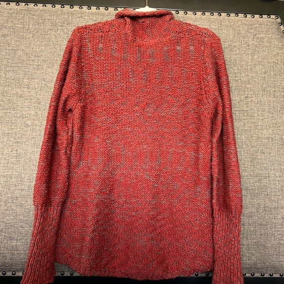 Miilla Rust &Charcoal  Open Cardigan Size Large - Picture 3 of 3